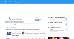 Desktop Screenshot of italiatelefono.com