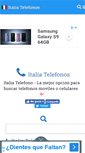 Mobile Screenshot of italiatelefono.com